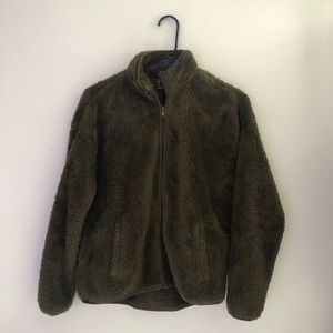 Forever 21 Fluffy/ Teddy coat